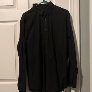 Murano Classic Black Dress Shirt